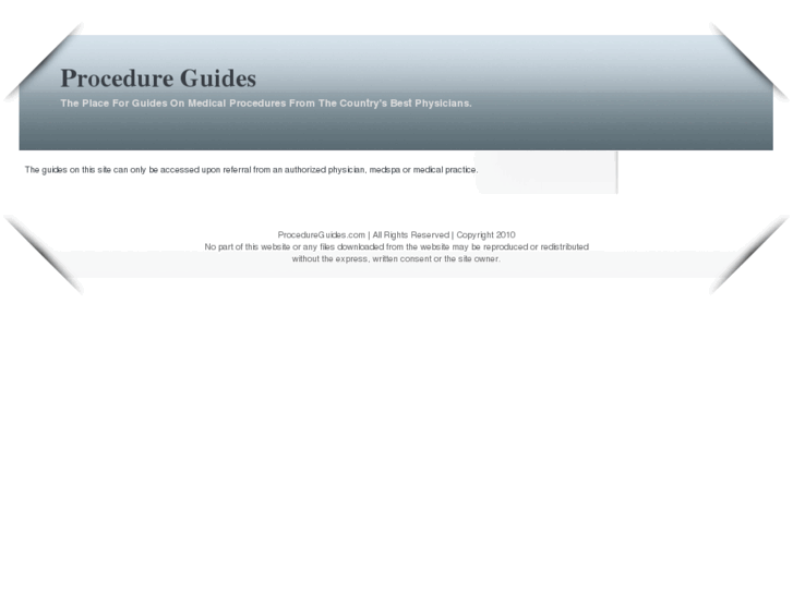 www.procedureguides.com