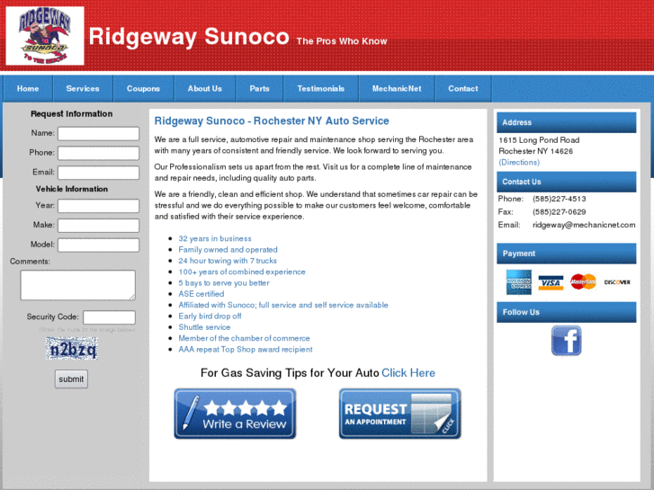 www.ridgewaysunoco.com