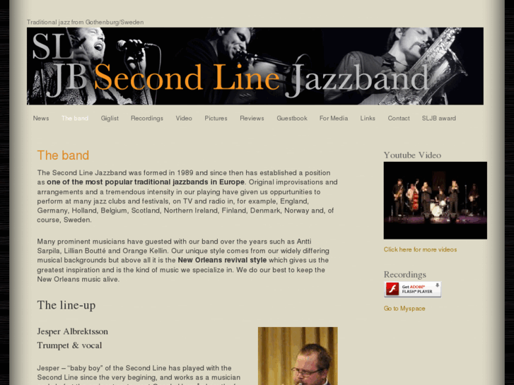 www.secondlinejazzband.com