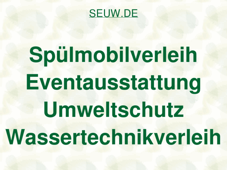 www.seuw.de