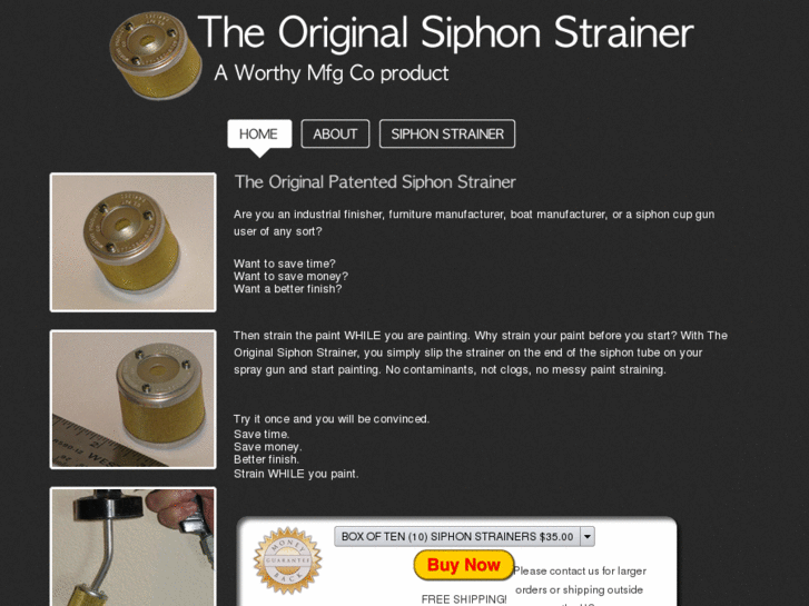 www.siphonstrainer.com