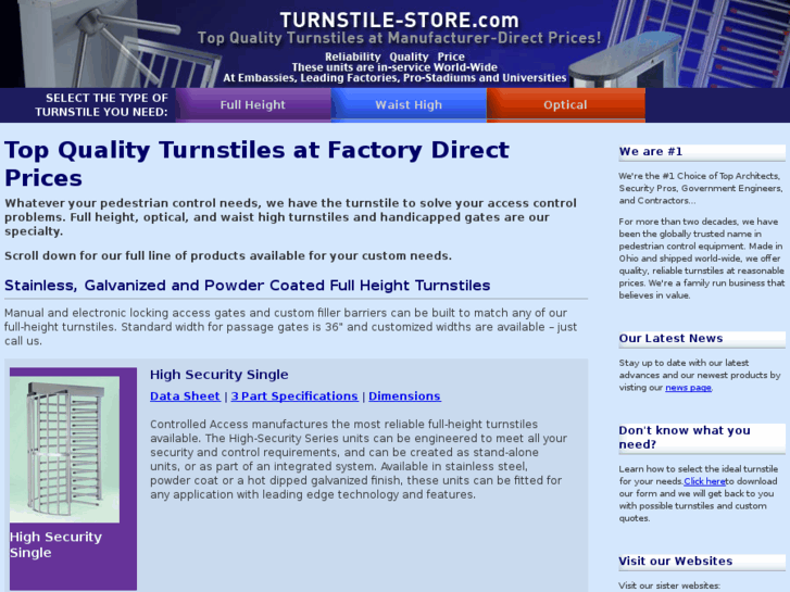 www.turnstiles-store.com