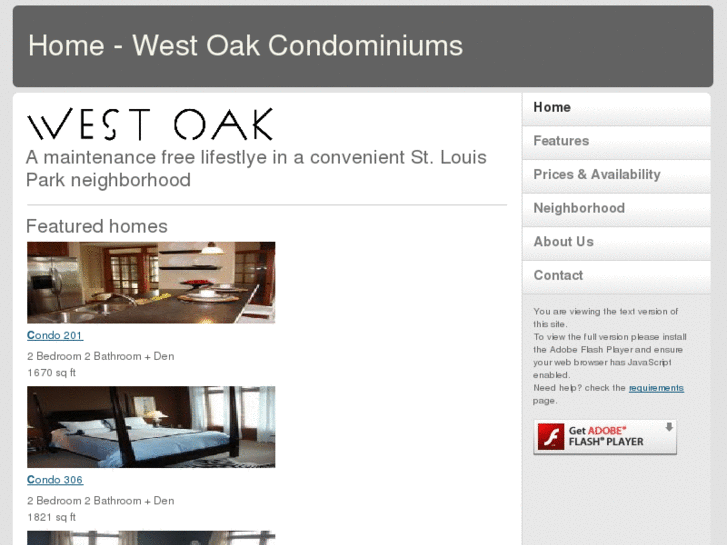 www.westoakcondominiums.com