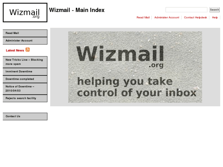 www.wizmail.org