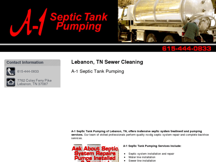 www.a1septiclebanon.com