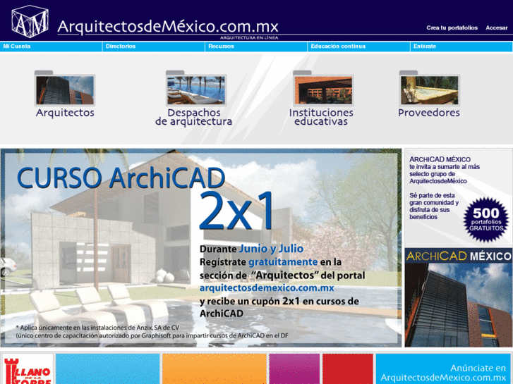 www.arquitectosdemexico.com