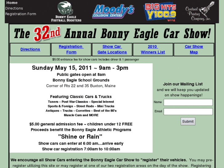 www.bonnyeaglecarshow.com