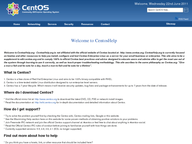 www.centoshelp.net