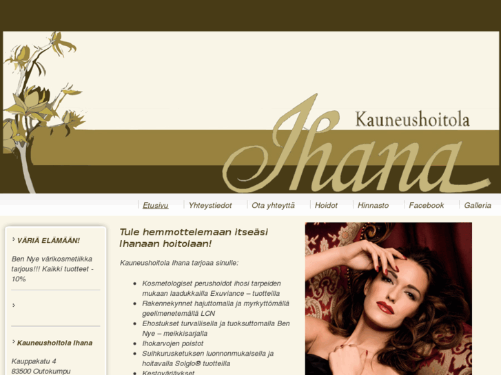 www.kauneushoitolaihana.com