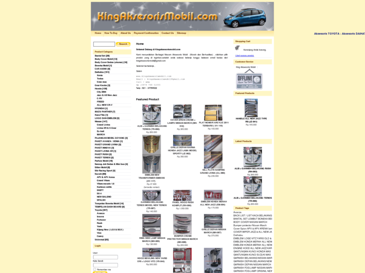 www.kingaksesorismobil.com