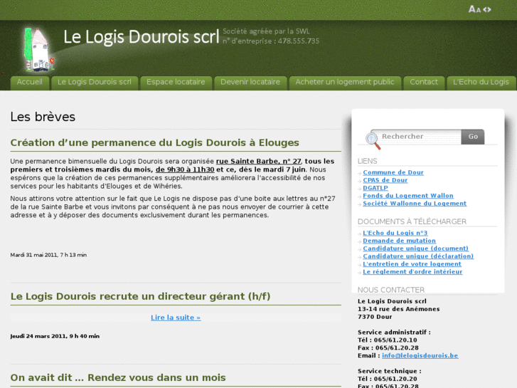 www.lelogisdourois.be