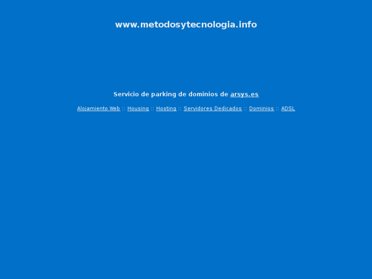 www.metodosytecnologia.info