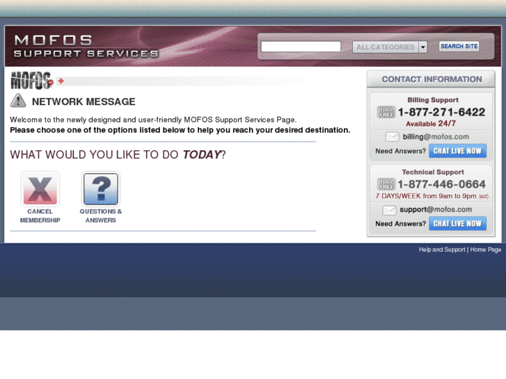 www.mofossupport.com