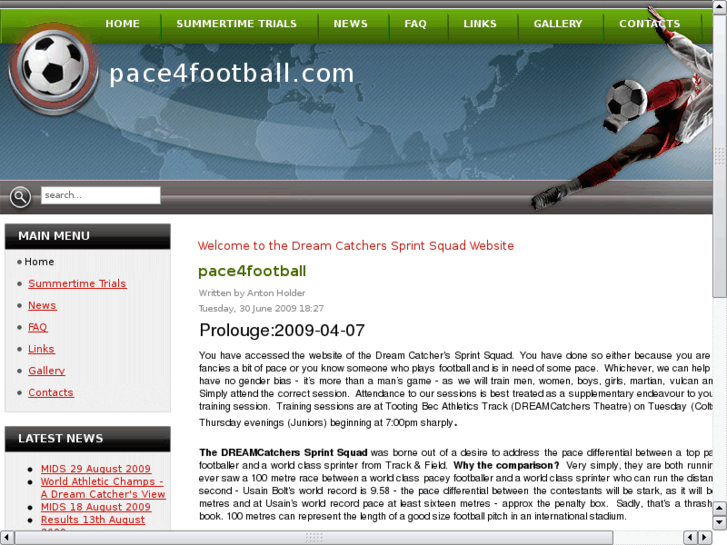 www.pace4football.com