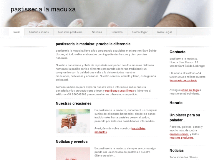 www.pastisseria-la-maduixa.es