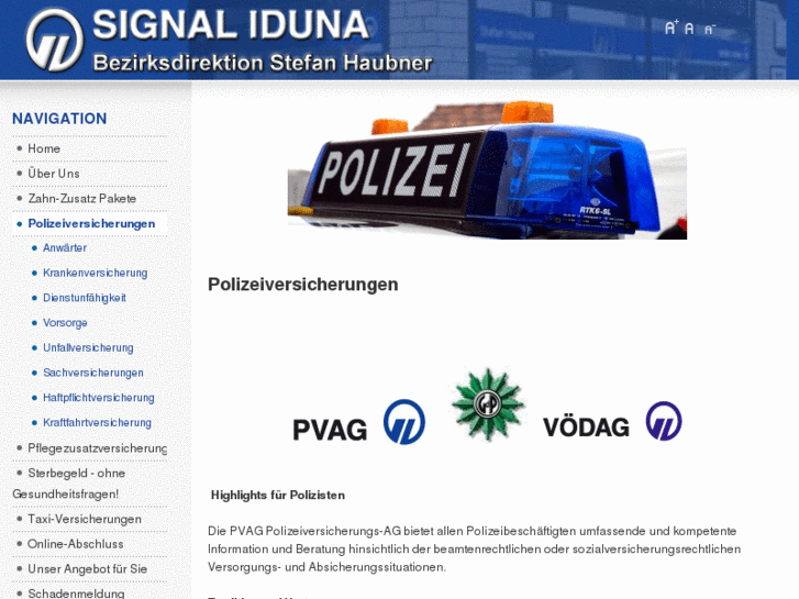 www.polizeiversicherung.info