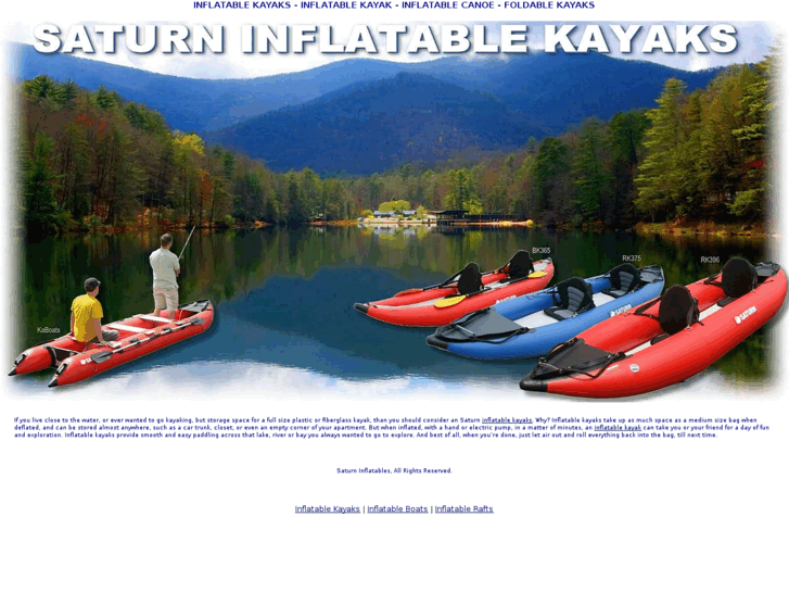 www.saturninflatablekayaks.com