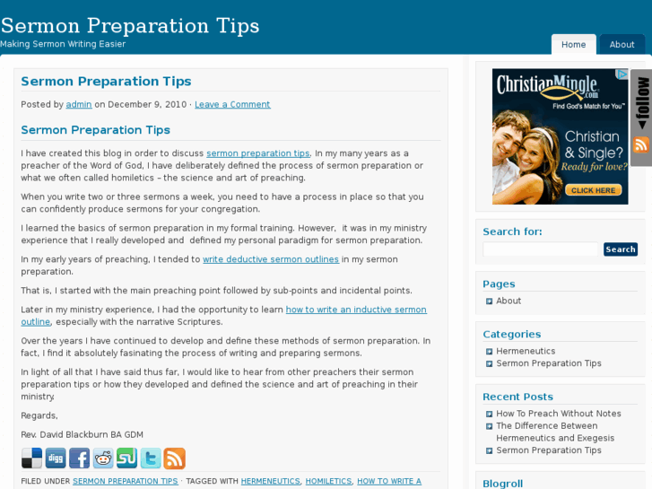 www.sermon-preparation-tips.com