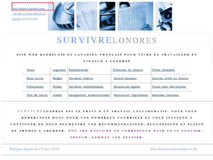 www.survivrelondres.com