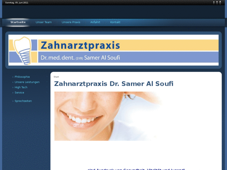 www.zahnarzt-alsoufi.de