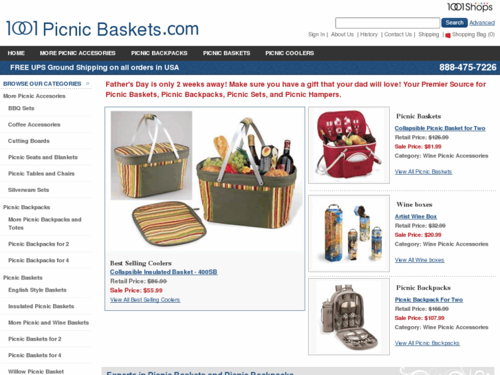 www.1001picnicbaskets.com