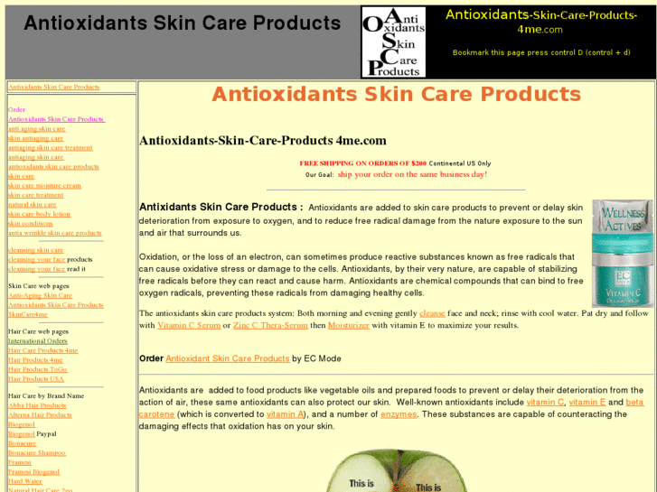 www.antioxidants-skin-care-products-4me.com