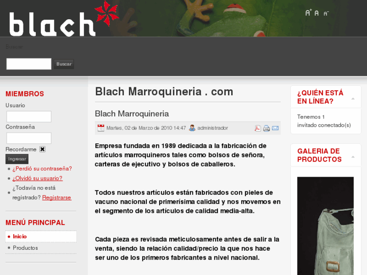 www.blachmarroquineria.com