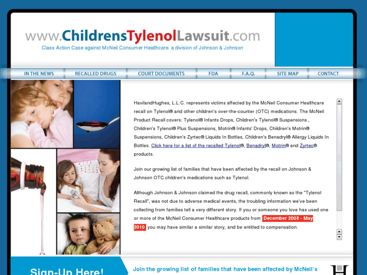 www.childrenstylenollawsuit.com