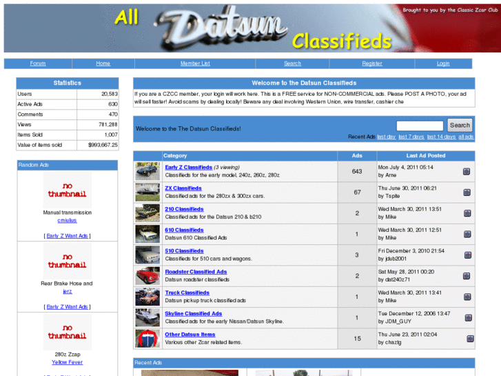 www.datsunclassifieds.com