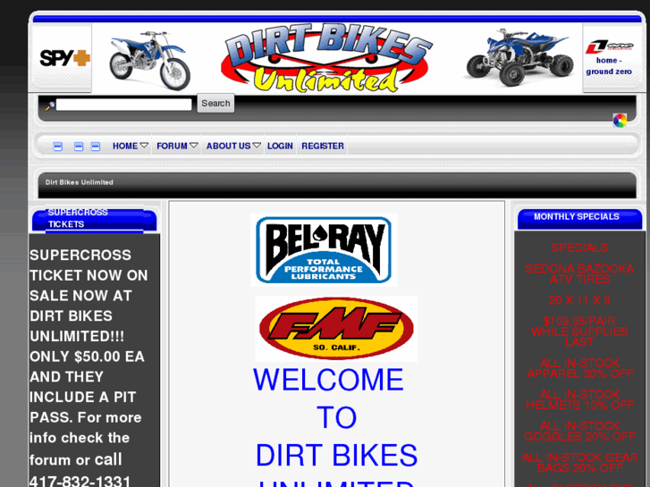 www.dirtbikesunlimited.net