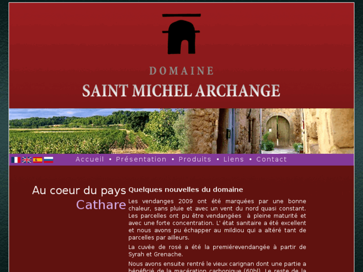 www.domaine-saint-michel-archange.com