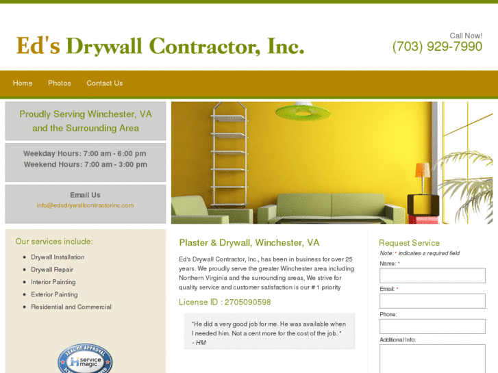 www.edsdrywallcontractorinc.com