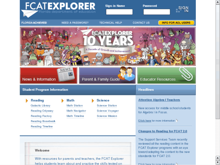 www.fcatexplorer.com