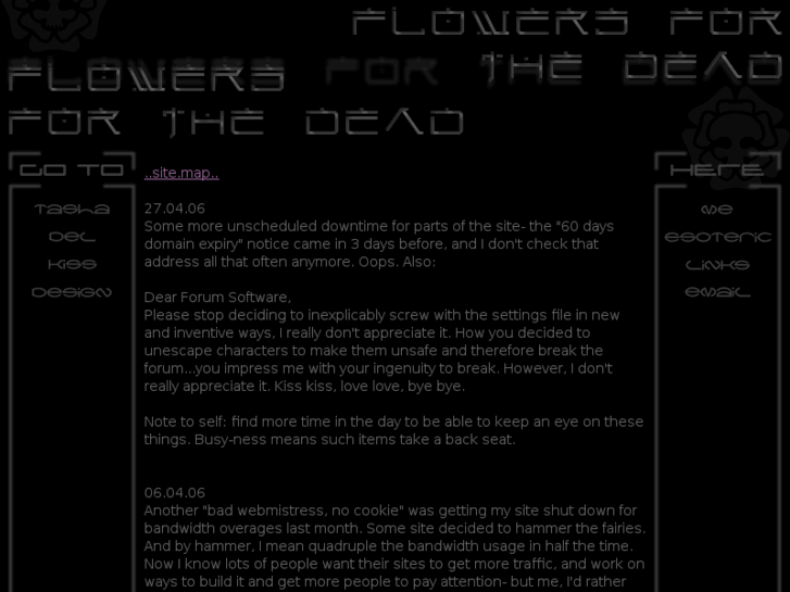 www.flowersforthedead.com