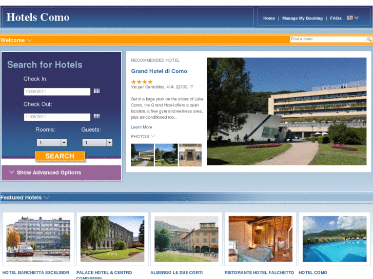 www.hotelscomo.net