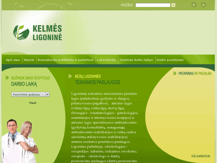 www.kelmesligonine.lt