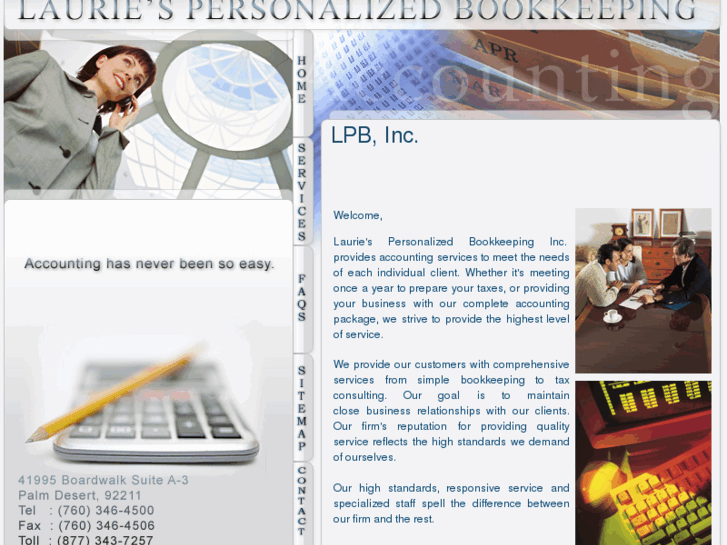 www.lauriespersonalizedbookkeeping.com