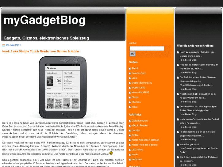 www.mygadgetblog.de