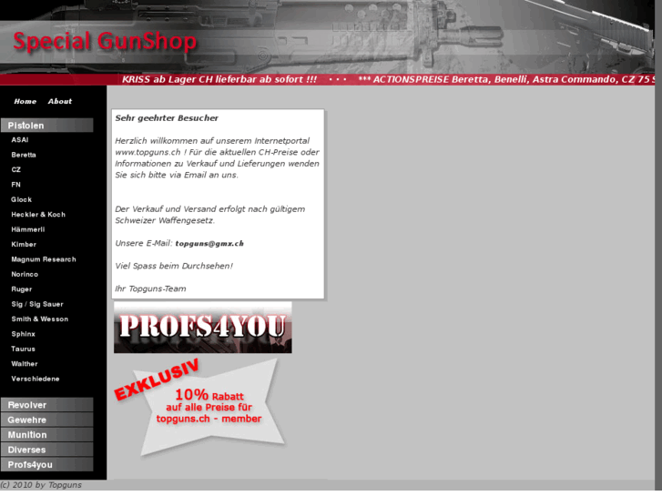 www.specialgunshop.com