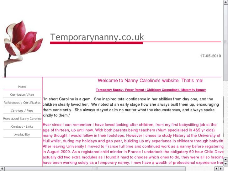 www.temporarynanny.co.uk