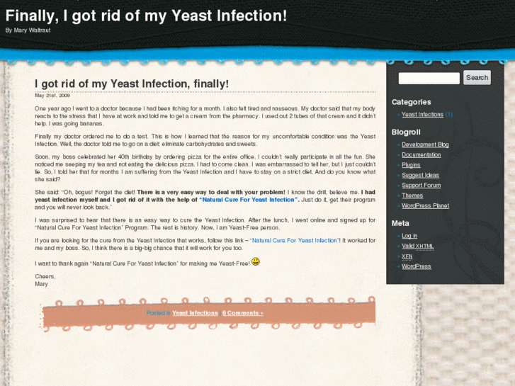 www.cure-yeast-infection.info