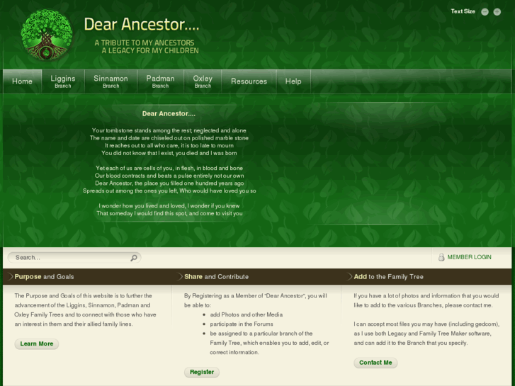 www.dearancestor.com