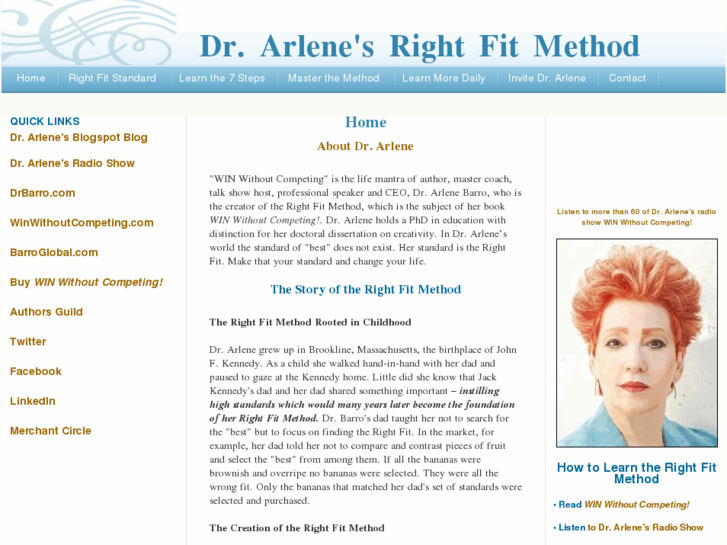 www.doctorarlenerightfitmethod.com