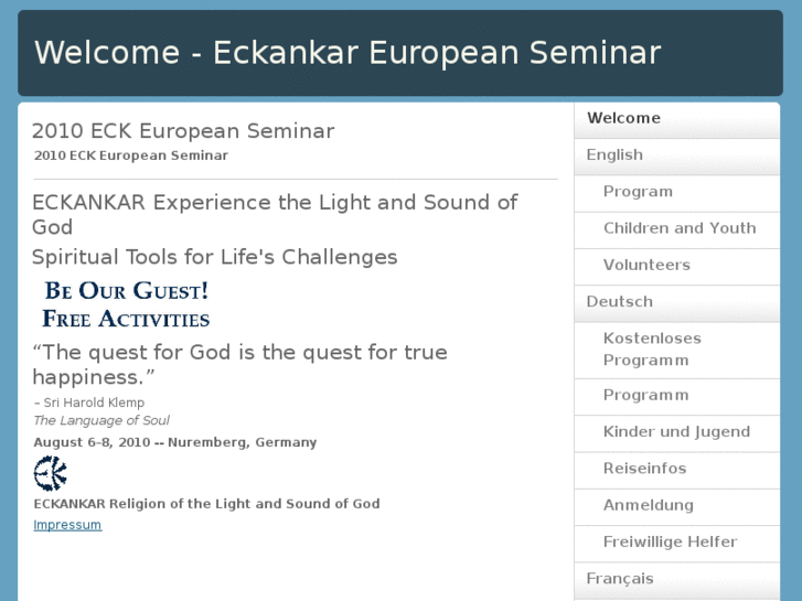 www.europeanseminar.org