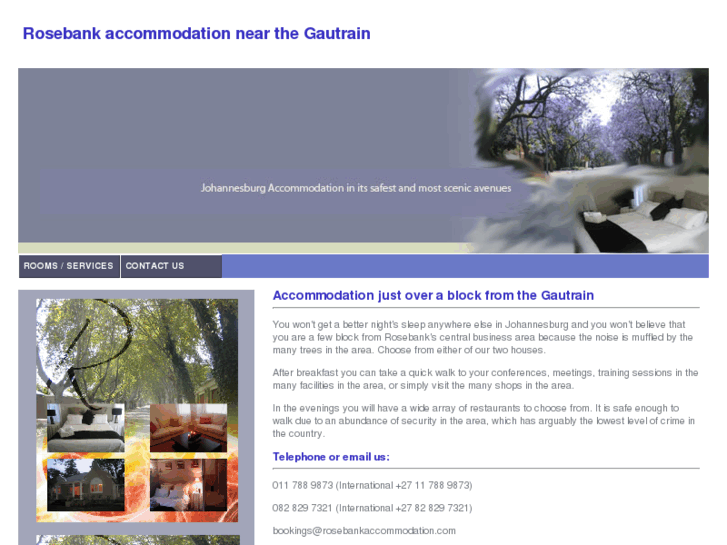 www.gautrainaccommodation.com