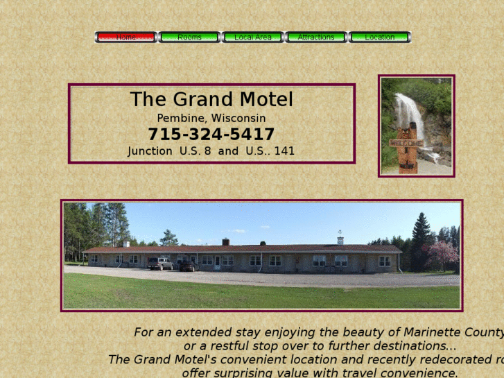 www.grandmotelpembine.com