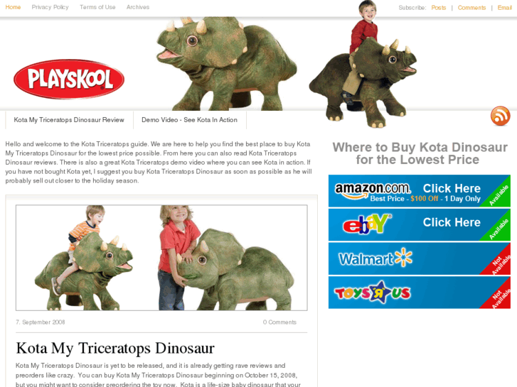 www.kotamytriceratopsdinosaur.com