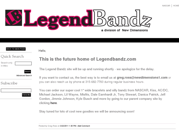 www.legendbandz.com