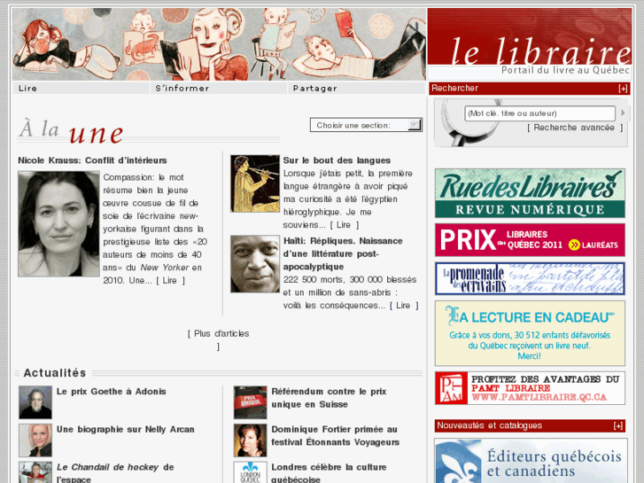 www.lelibraire.org