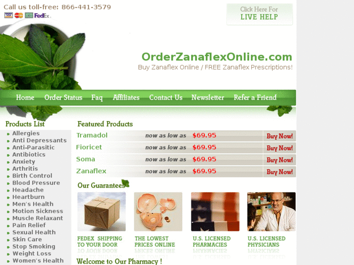 www.orderzanaflexonline.com